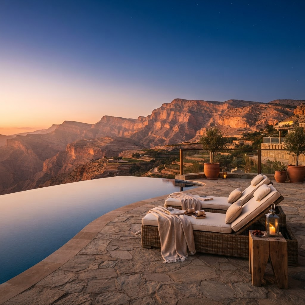 The Oman Honeymoon — Muscat · Jabal Akhdar · Wahiba Sands